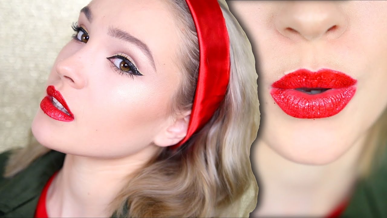 VIANOČNÝ GLITROVÝ MAKE-UP