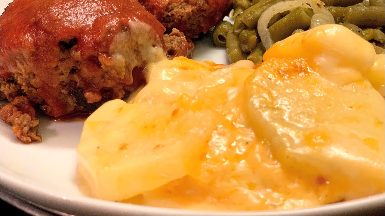 How To Make Cheesy Scalloped Potatoes | Potato Au Gratin