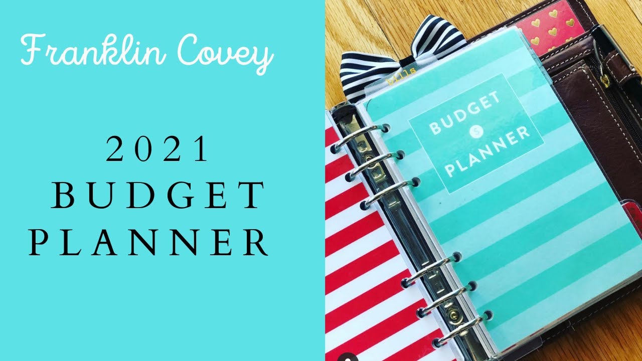 2021 Budget Planner Setup in my Compact Franklin Covey Aurora Planner - Budget By Paycheck System