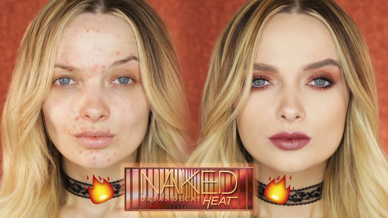 URBAN DECAY NAKED HEAT MAKEUP TUTORIAL & REVIEW! // MyPaleSkin