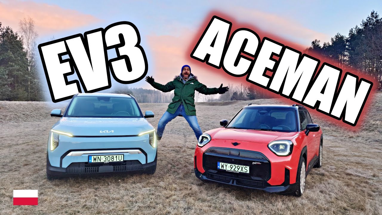 KIA EV3 kontra MINI Aceman - zasięg czy wygląd? TAK! (PL) - por&oacute;wnanie i test