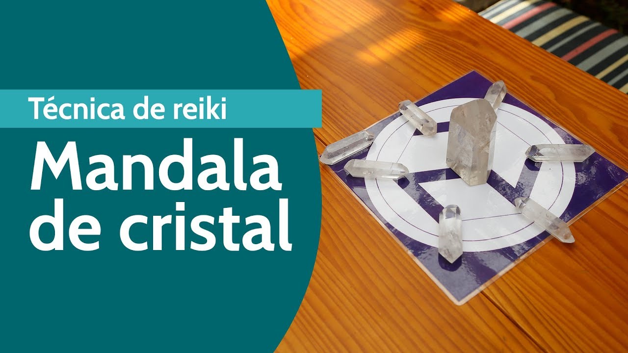 Técnica de reiki - Mandala de cristal