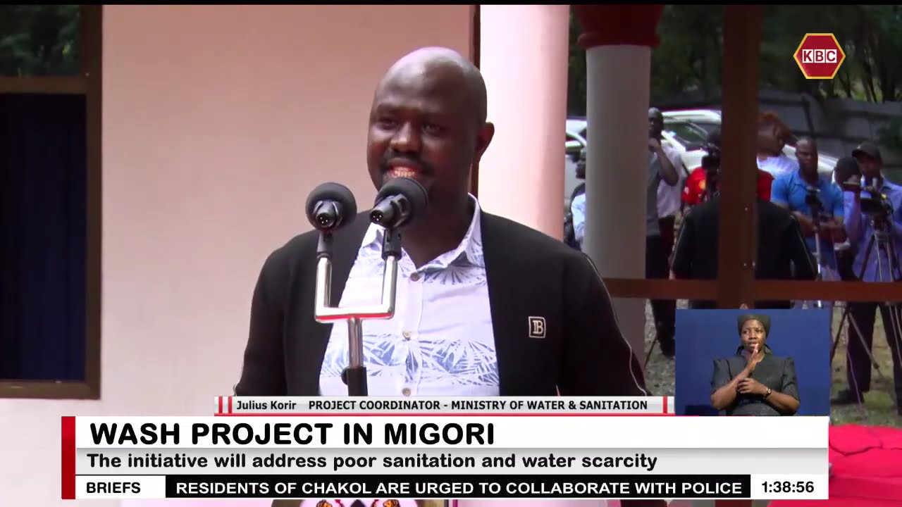 Wash project in Migori : Launch of water sanitation and hygiene project