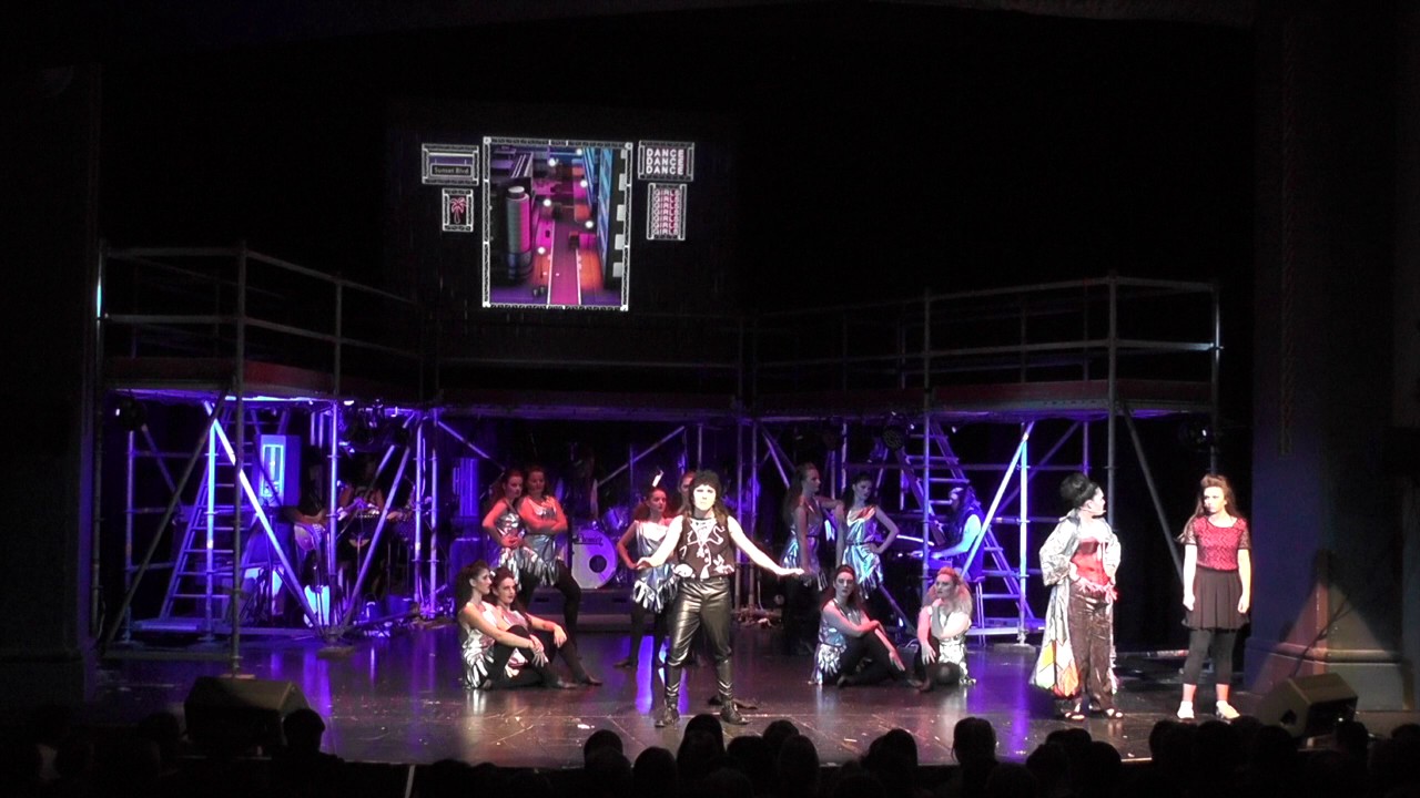 Rock of Ages Shadows of The Night Harden My Heart Whanganui High School 2017