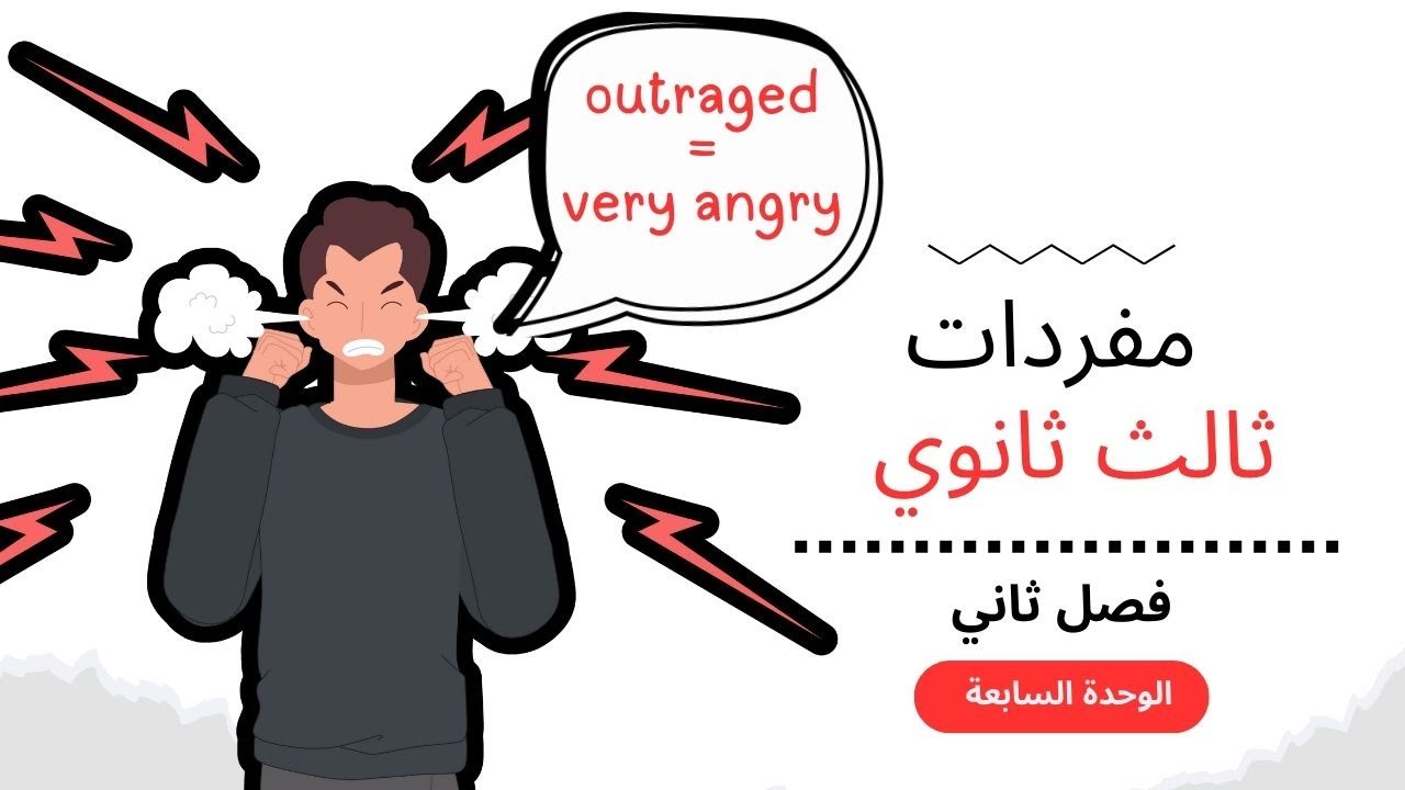مفردات ثالث ثانوي الترم الثاني الوحدة السابعة 7