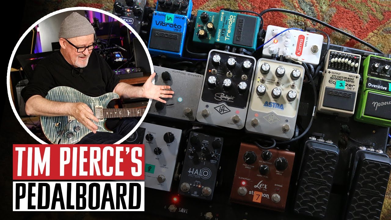 Tim Pierce's Pedalboard