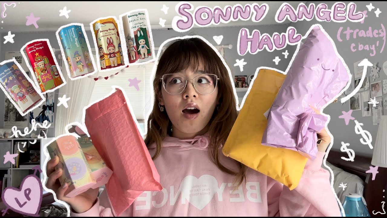 huge sonny angel haul 📫 (trades, ebay, UNBOXING)!