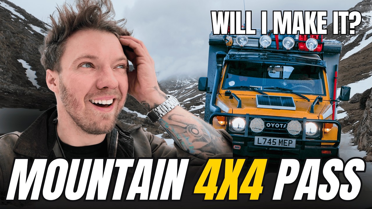 EXTREME 4WD!! 2 car convoy in INSANE snowy pass. Can we make it through?
