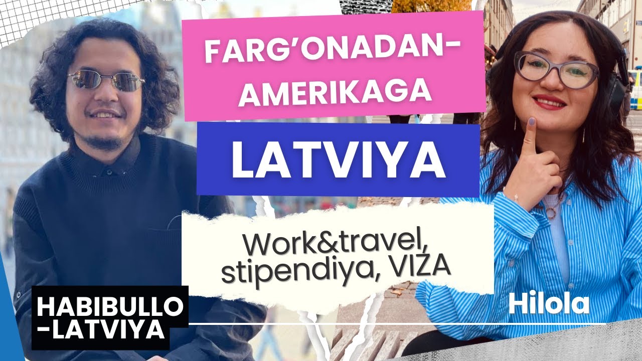 Farg‘onadan Amerikagacha: 22 yoshli talabaning Yevropadagi o‘qish sarguzashti