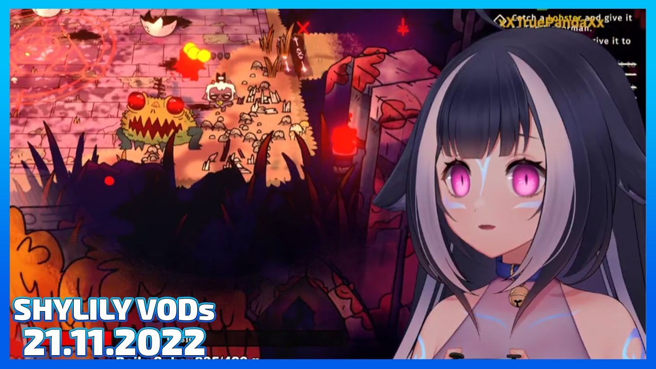 WHOLESOME ORCA CULT! Cult of the Lamb w/ Chat (blind first playthrough) | Shylily VODs [11/21/22]