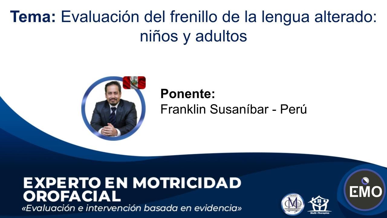 CLASE 14 - Experto en Terapia Miofuncional Orofacial (EMO)