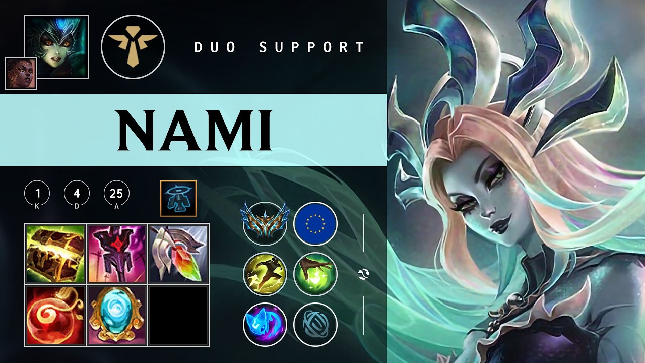 Nami Support vs Neeko - EUW Challenger Patch 26.07