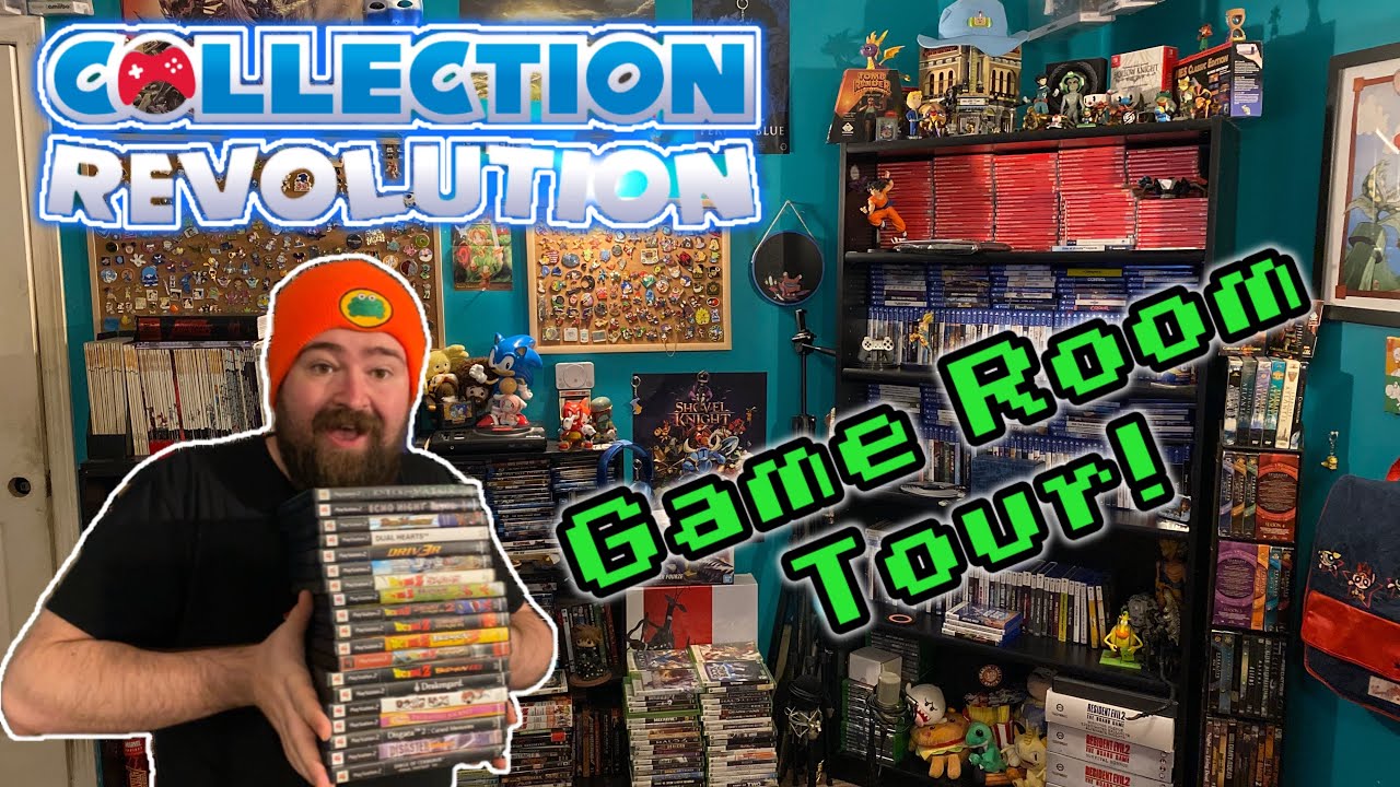 Game Room Tour 2024 || 1500+ Games, Collectibles, and Treasures From 20 Years of Collecting!