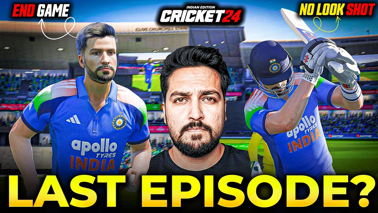 Last Episode of Cricket 24 My Career Mode 🔥 India vs Australia FINALE | RtxVivek