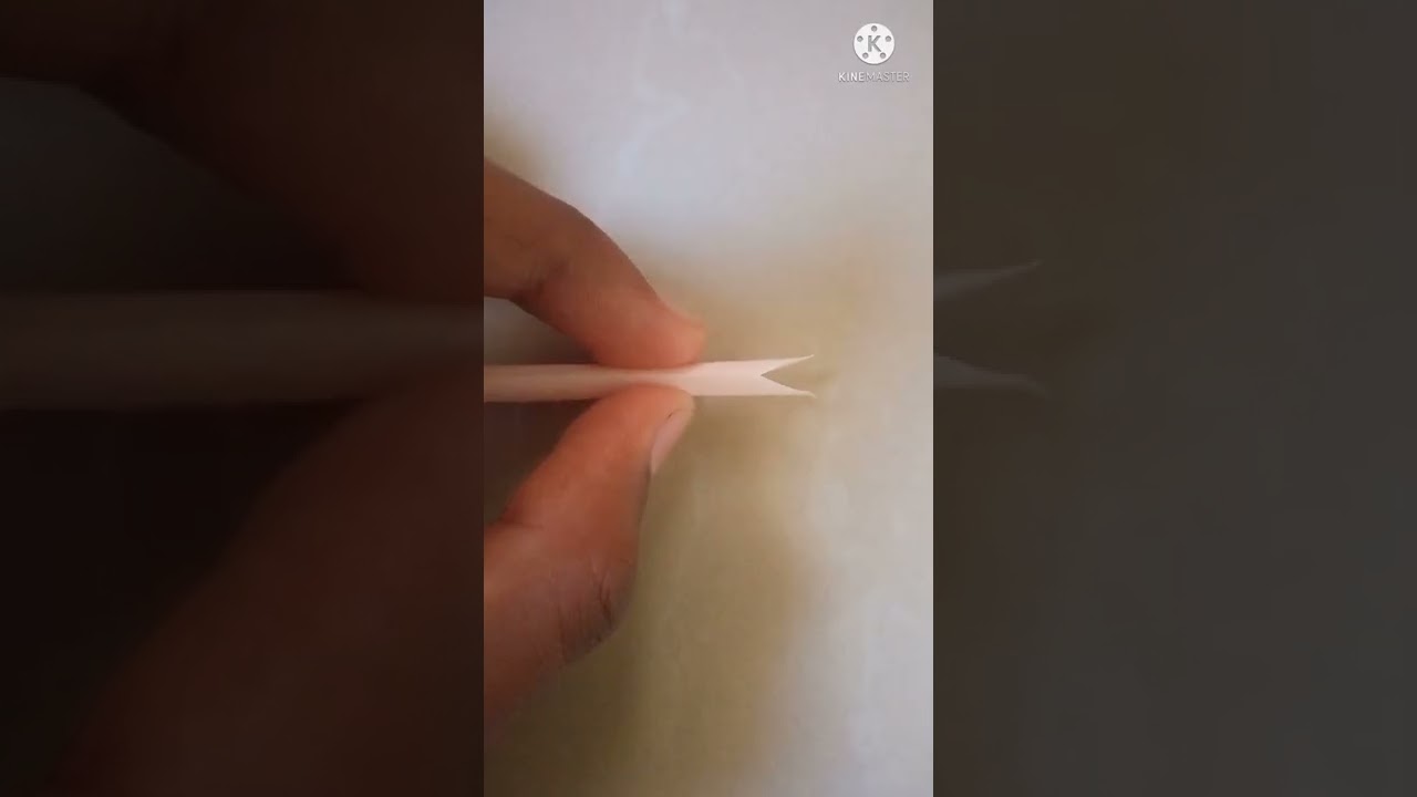 How to produce a sound by plastic straw ( Whistle ).
