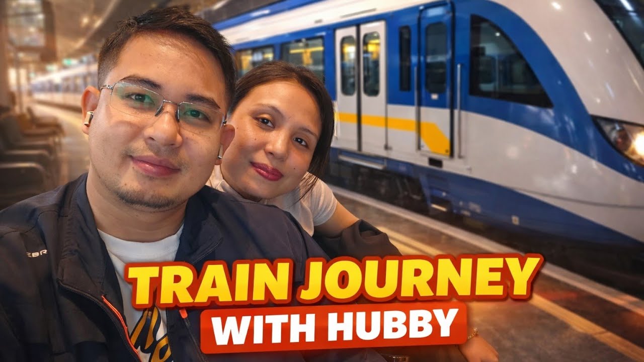 First Train Journey with Hubby after our Wedding | Sokphaika Husband ni Posting o 