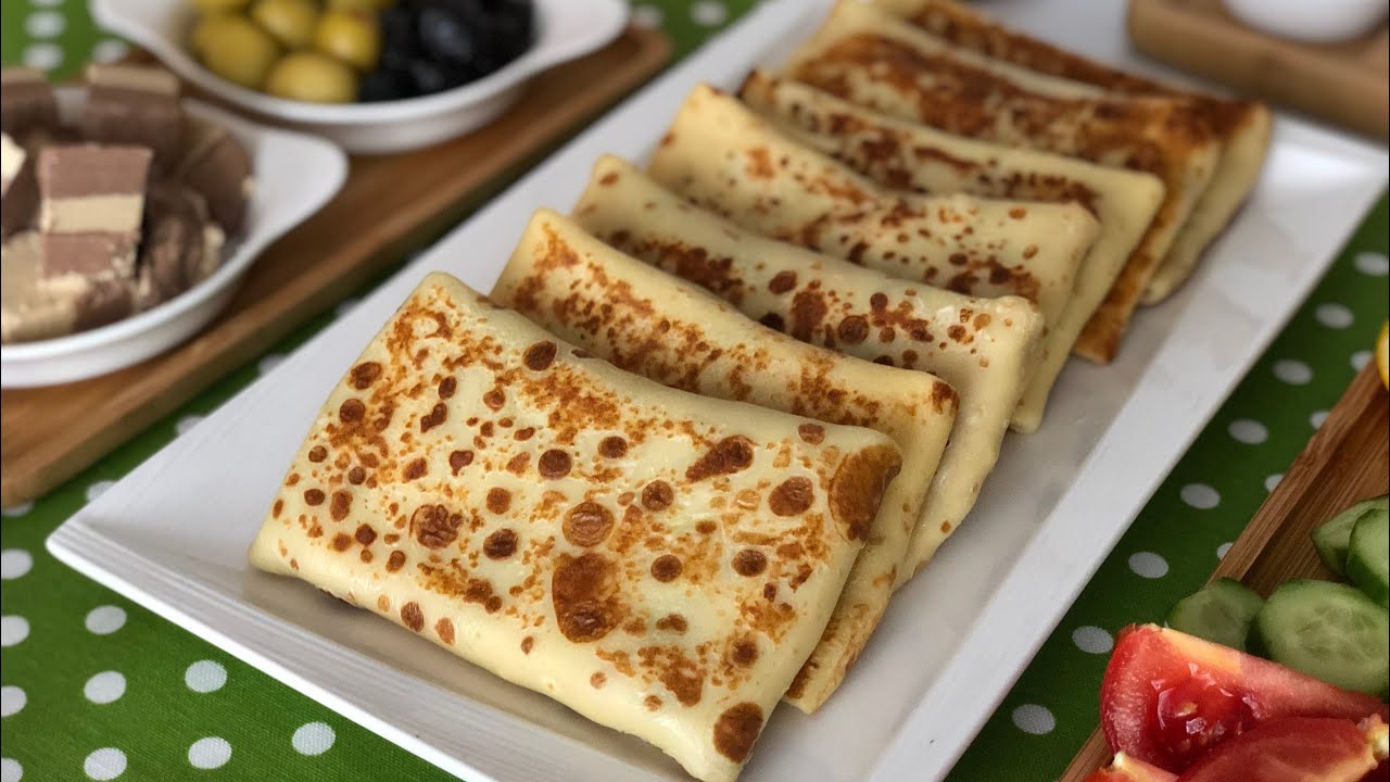 KAHVALTINIZIN VAZGEÇİLMEZİ OLACAK MUHTEŞEM BİR TARİFİM VAR 👌 KREP BÖREK -Becerikli Anne