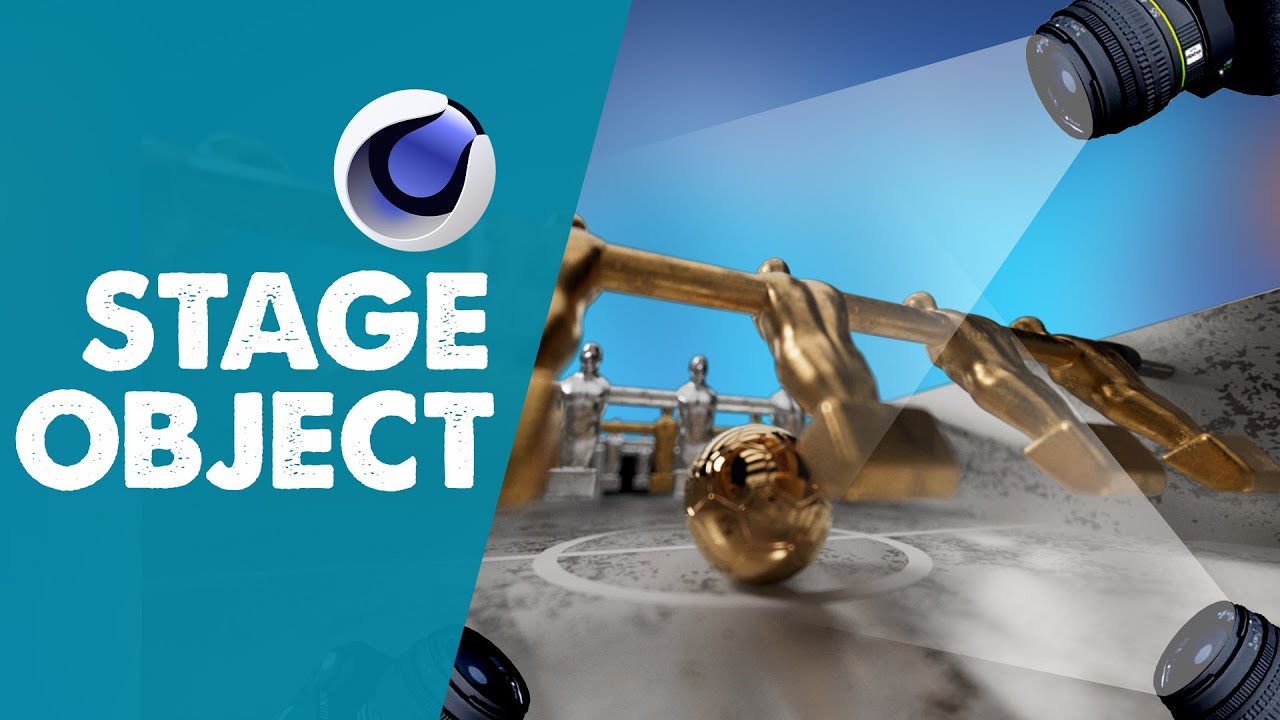 Cinema 4d Stage object : Multi Camera switch/cut