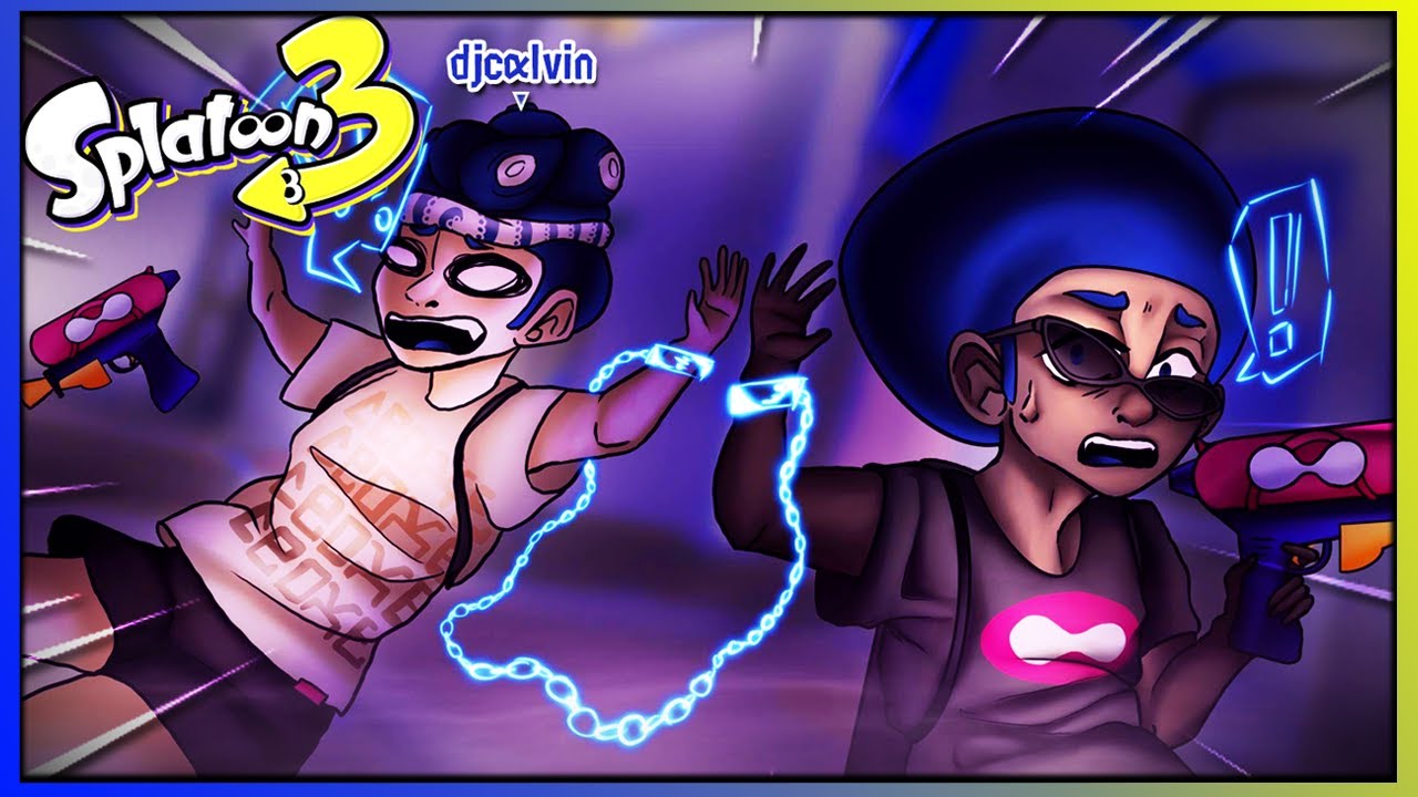 Splatoon 3 But The Players Are TIED TOGETHER