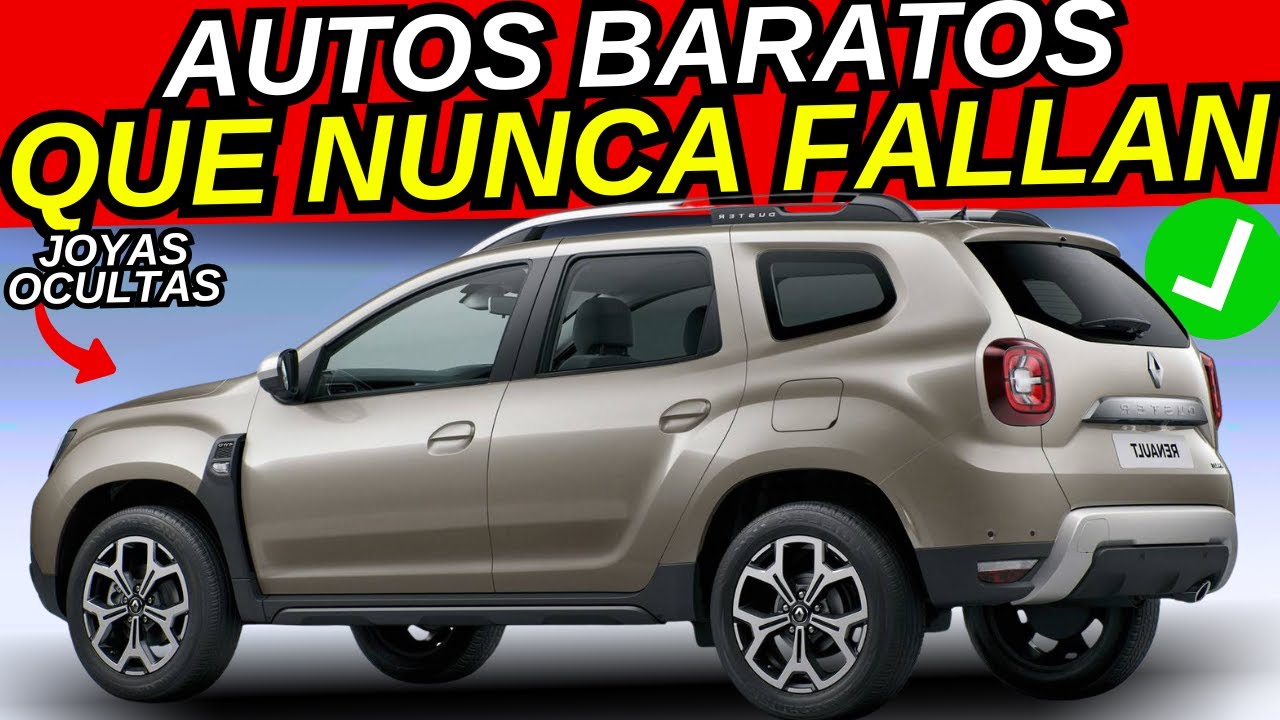 5 AUTOS BARATOS MÁS RECOMENDADOS por Mecánicos 💥