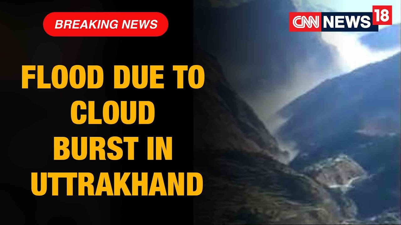 Massive Flood In Uttrakhand's Chamoli, CM Trivendra Singh Rawat Enroute Disaster Site | CNN News18