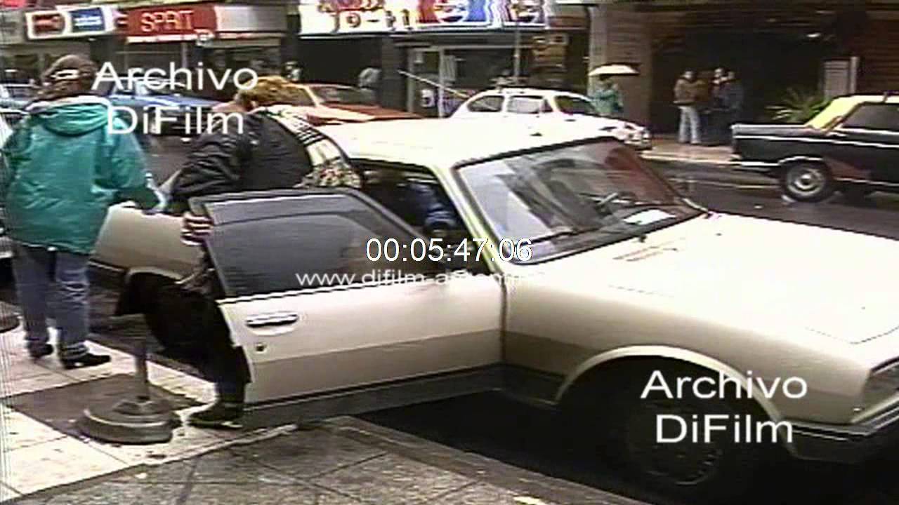 Vacaciones de invierno con afluencia de turistas en Mar del Plata 1992
