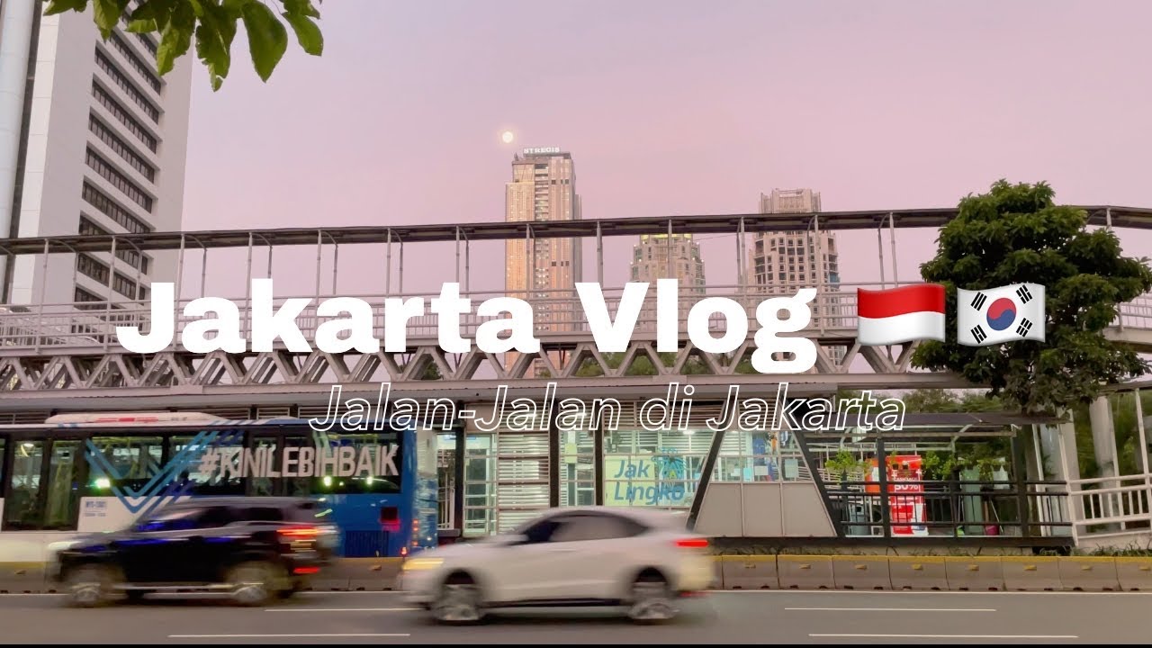 Walk Around Jakarta 🇮🇩 All Day Long City Tour, Jalan jalan - A day in Jakarta, Indonesia | VLOG