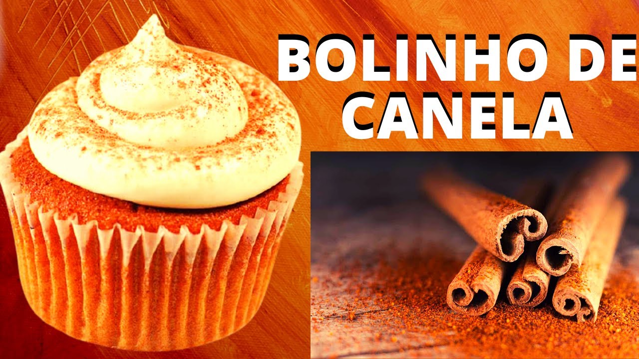Bolinho de canela zero açúcar (Receita low carb)