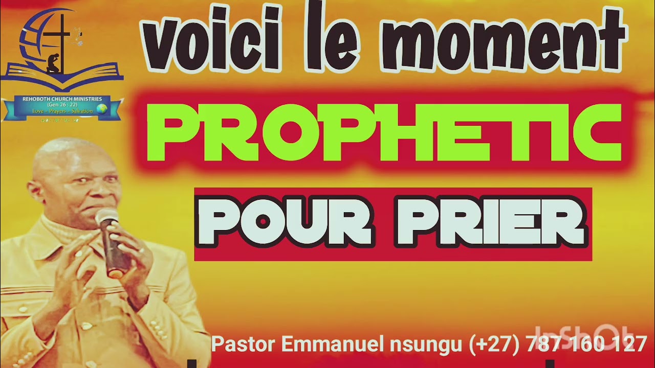 THE BEST MOMENT TO PRAY | R. C. M. | Pastor Emmanuel Nsungu. 