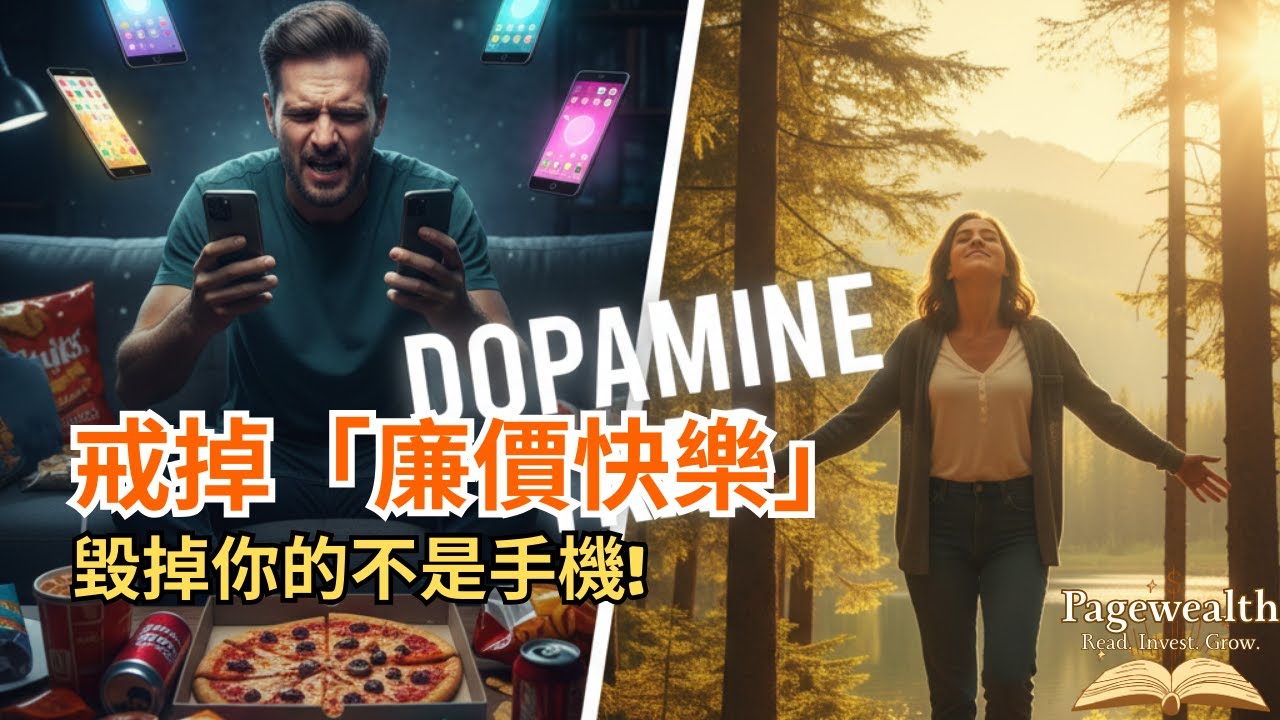 為何你越玩越空虛？揭秘大腦的「多巴胺陷阱」與自救指南《掌控多巴胺》「Pagewealth」