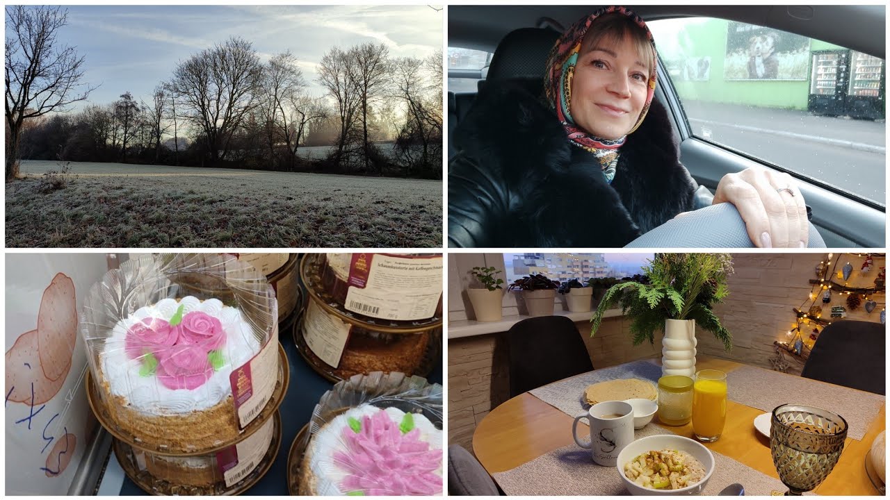 Vlog🇩🇪🇰🇿 постные блинына завтрак/рыба из России/цены на продукты/неадекватный водитель/24.12.25#влог