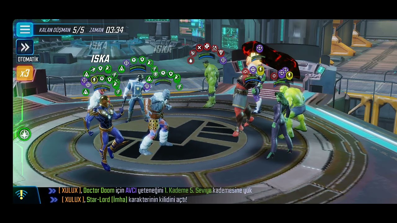 War Gamma Counter - 1 Shot 1.4M Punchup (800kvs2.2M) - Knowhere - Marvel Strike Force