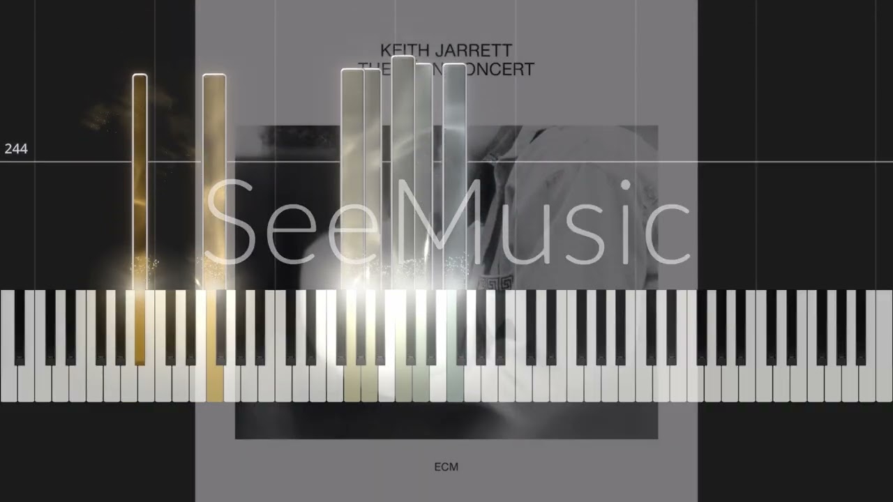SeeMusic version of MIDI transcription of 