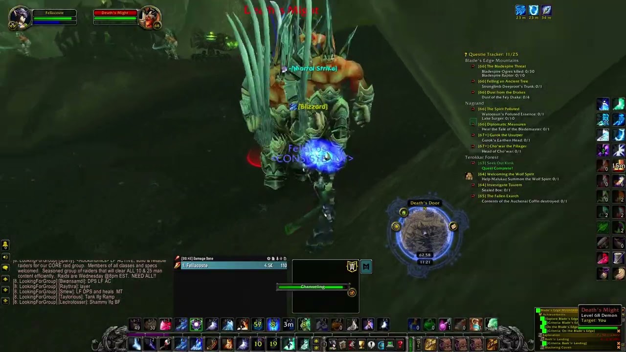 Felacoste x Cartel Mark of Sargeras / Fel Armament / Netherweave / Raw Gold Farm + Exp