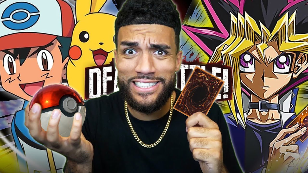 Yu-Gi-Oh! VS Pokemon!? Ash VS Yugi DEATH BATTLE Is NUTS (REACTION)