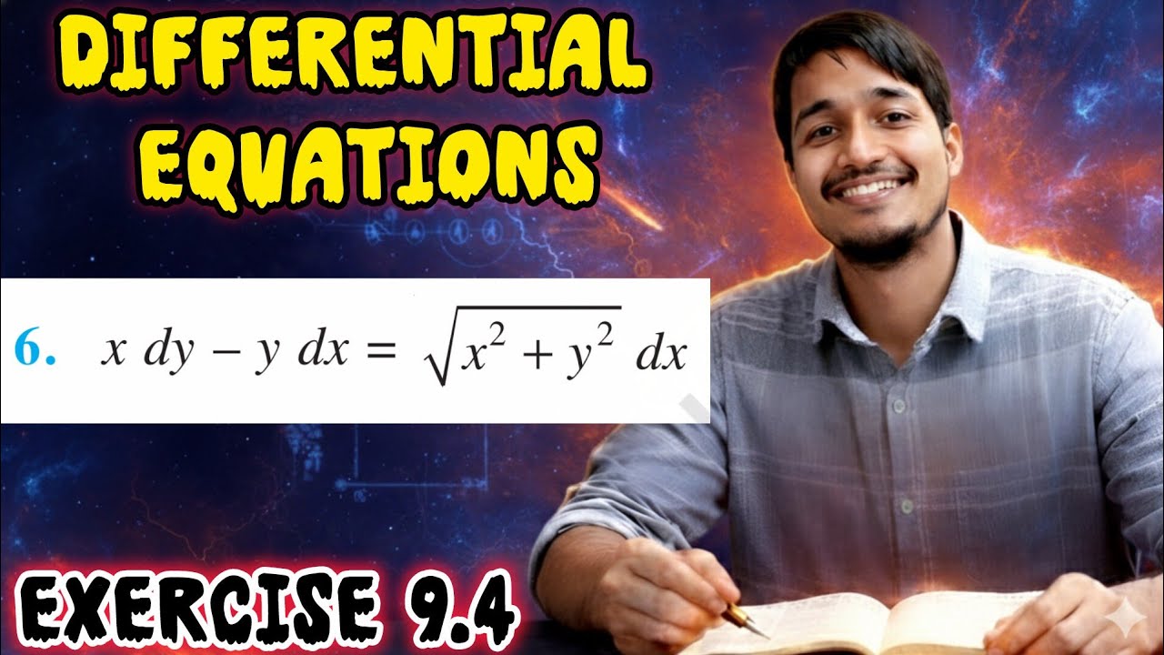 Differential equation of x DY - y DX = root x square + y square DX