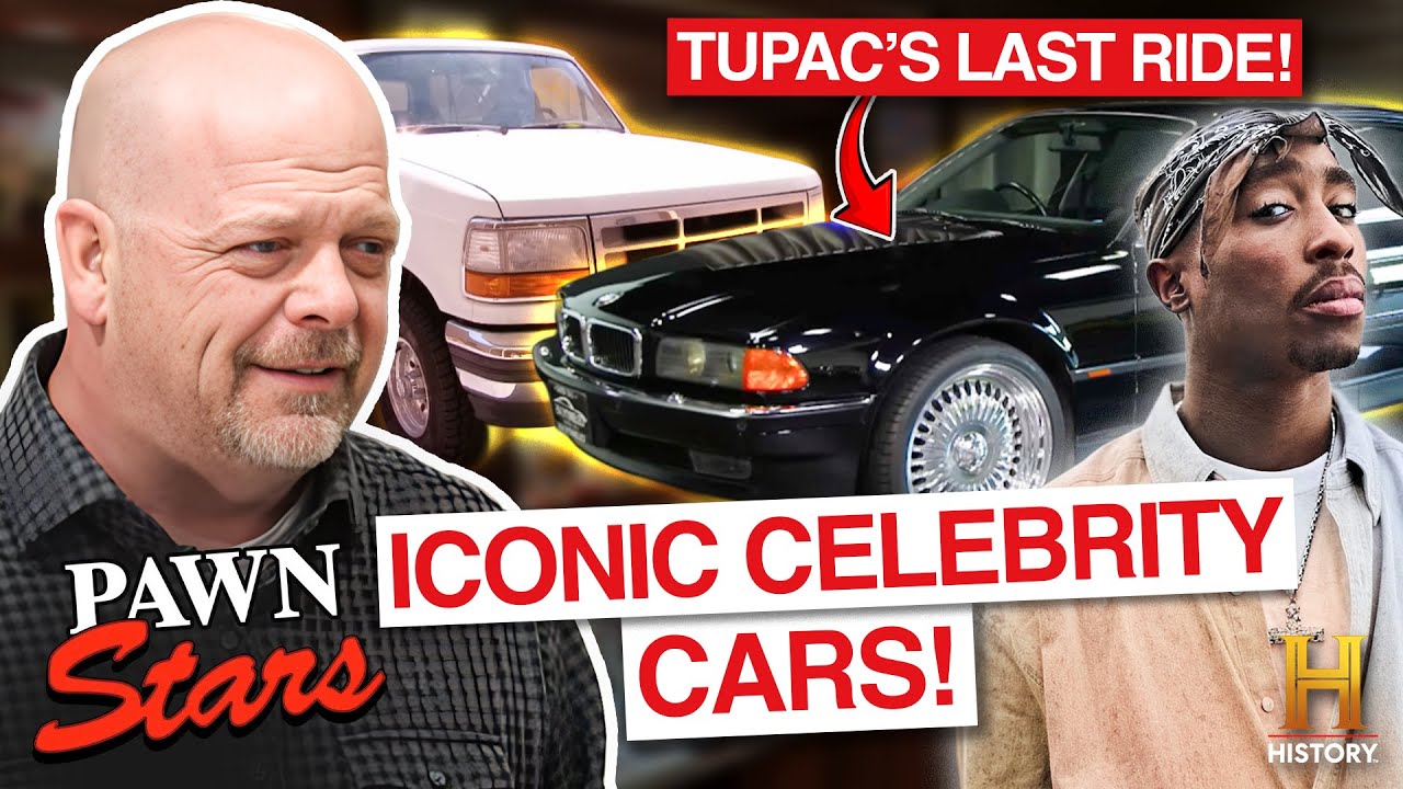 5 CELEBRITY RIDES GO FOR CRAZY CASH! | Pawn Stars