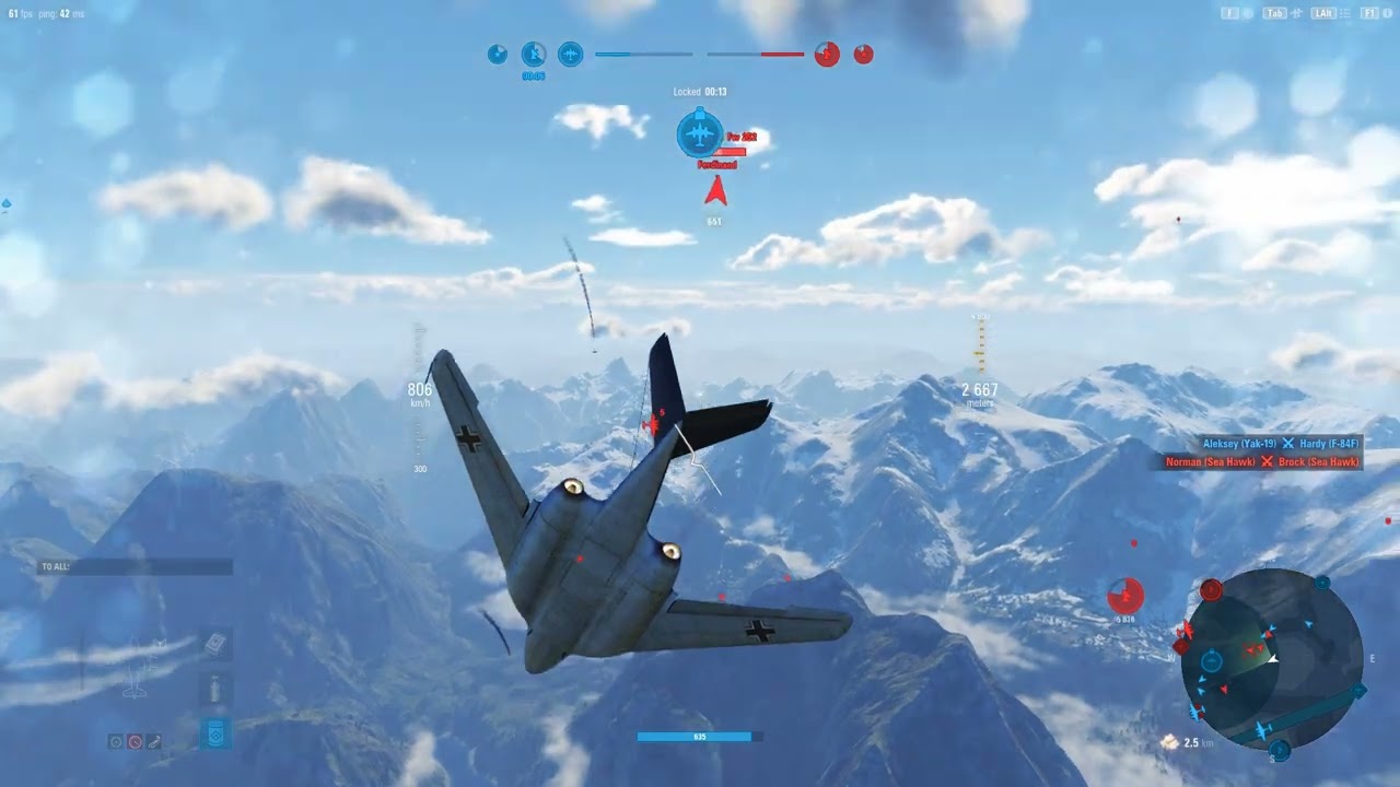 Domination in the Skies, Me 262 HG III Unleashed | 14 Kills!
