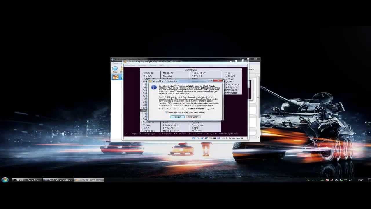 Installation und Konfiguration von Virtualbox [HD] deutsch