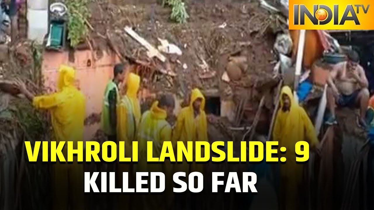 Mumbai Rains: 26 Die In 24 Hours, 9 Die Due To Landslide At Vikhroli&rsquo;s Panchsheel Nagar