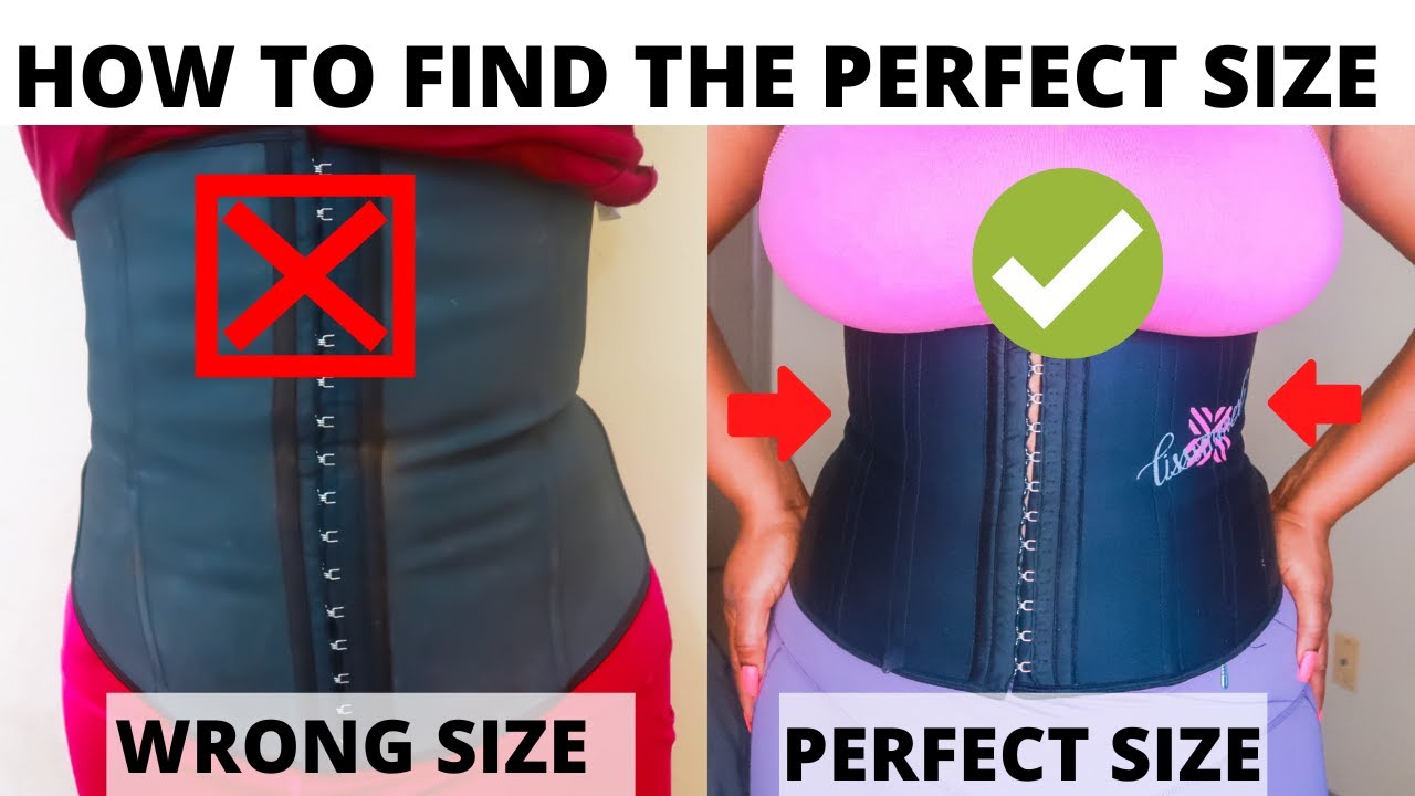 HOW TO CHOOSE THE RIGHT WAIST TRAINER SIZE|HOW TO KNOW YOUR PERFECT SIZE WAIST TRAINER|CORRECT SIZE