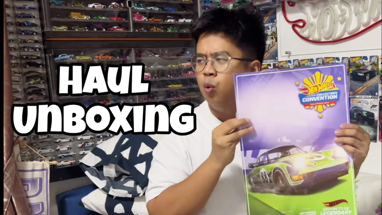 Съезд коллекционеров Hot Wheels на Филиппинах 2025 &mdash; распаковка!