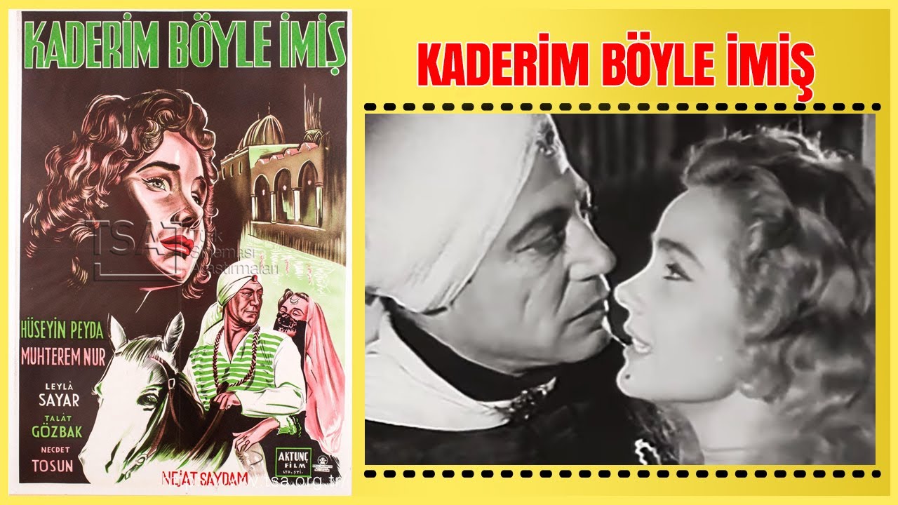 Kaderim Böyle İmiş 1959 | Muhterem Nur Hüseyin Peyda | Yeşilçam Filmi Full İzle