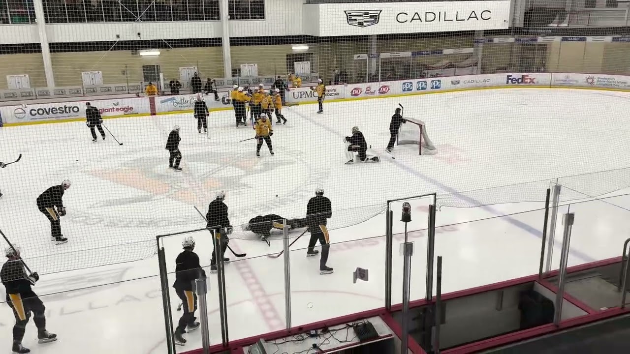 Noel Acciari makes Evgeni Malkin do pushups at practice 