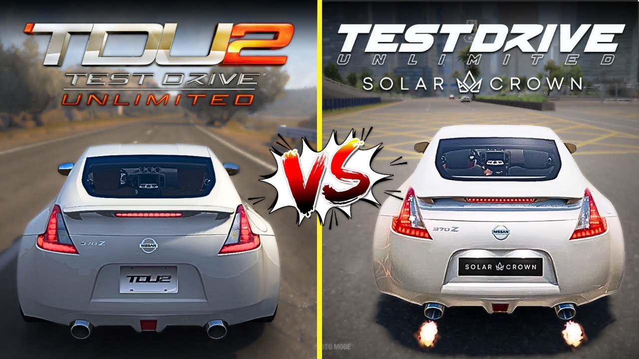 TDU 2 vs TDU Solar Crown Car Sound Comparison
