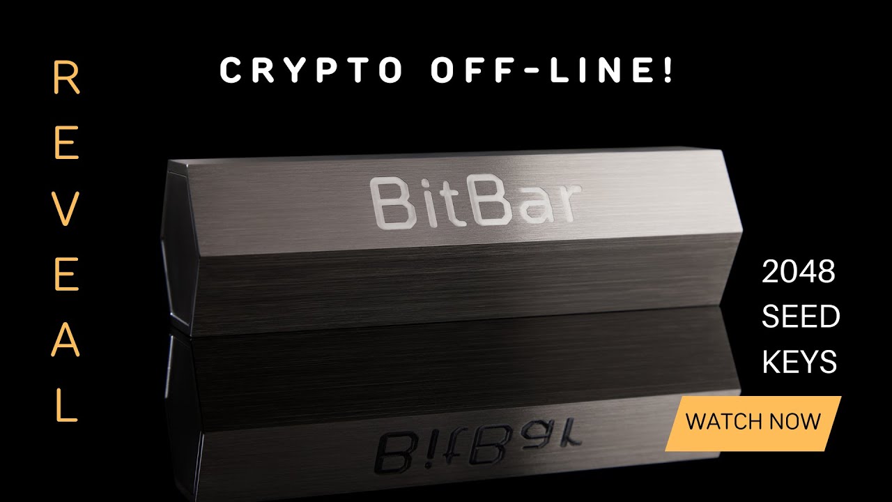 BitBar: Durable Swiss-engineered Stainless Steel Storage for Your Crypto Mnemonic Phrases