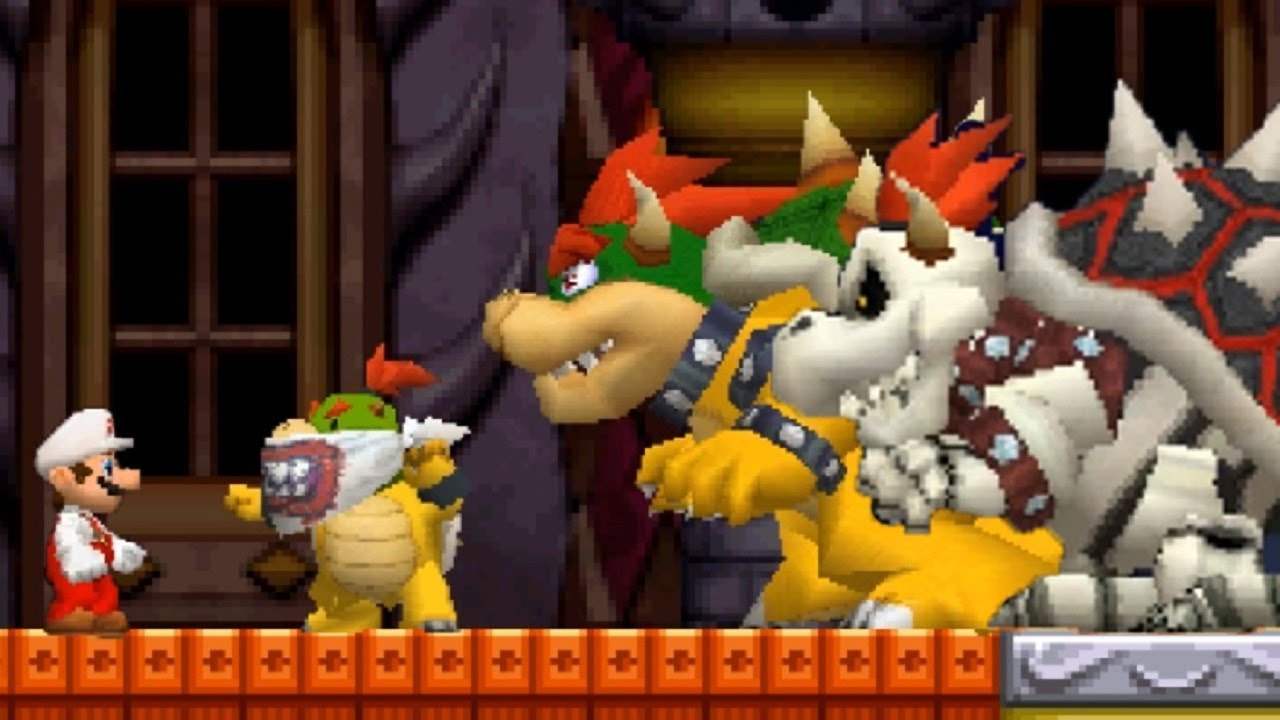 New Super Mario Bros DS Walkthrough - Finale - World 8