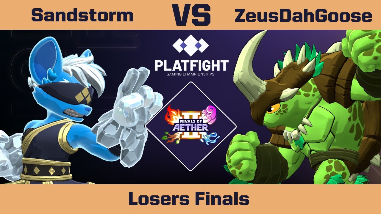 Sandstorm (Olympia) против ZeusDahGoose (Kragg) - Финал проигравших - Rivals 2 | Platfight Online