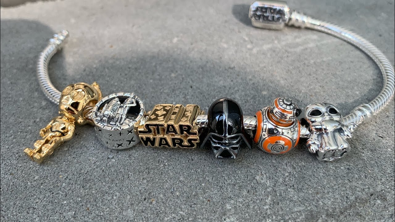 STAR WARS X PANDORA collection - NEW 2020!  See the up close!