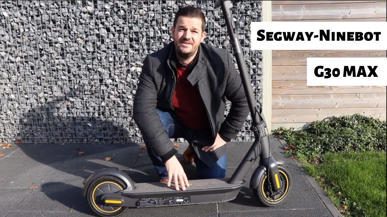Is dit nog steeds de beste elektrische step op de markt in 2022? Segway Ninebot G30 Max
